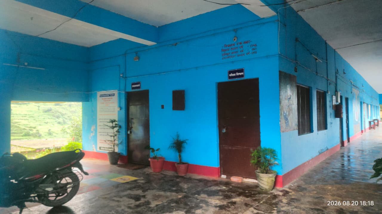 A photograph of Govt. Inter College Ramashram